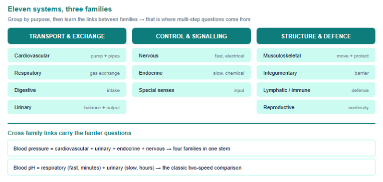 Anatomy and Physiology, System by System: A Study Map for HOSA Health-Science Test Events