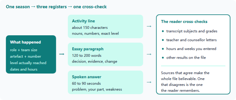 How to Write HOSA on a College Application: The Activity Line, the Essay Paragraph and the Interview Answer (2026-27)